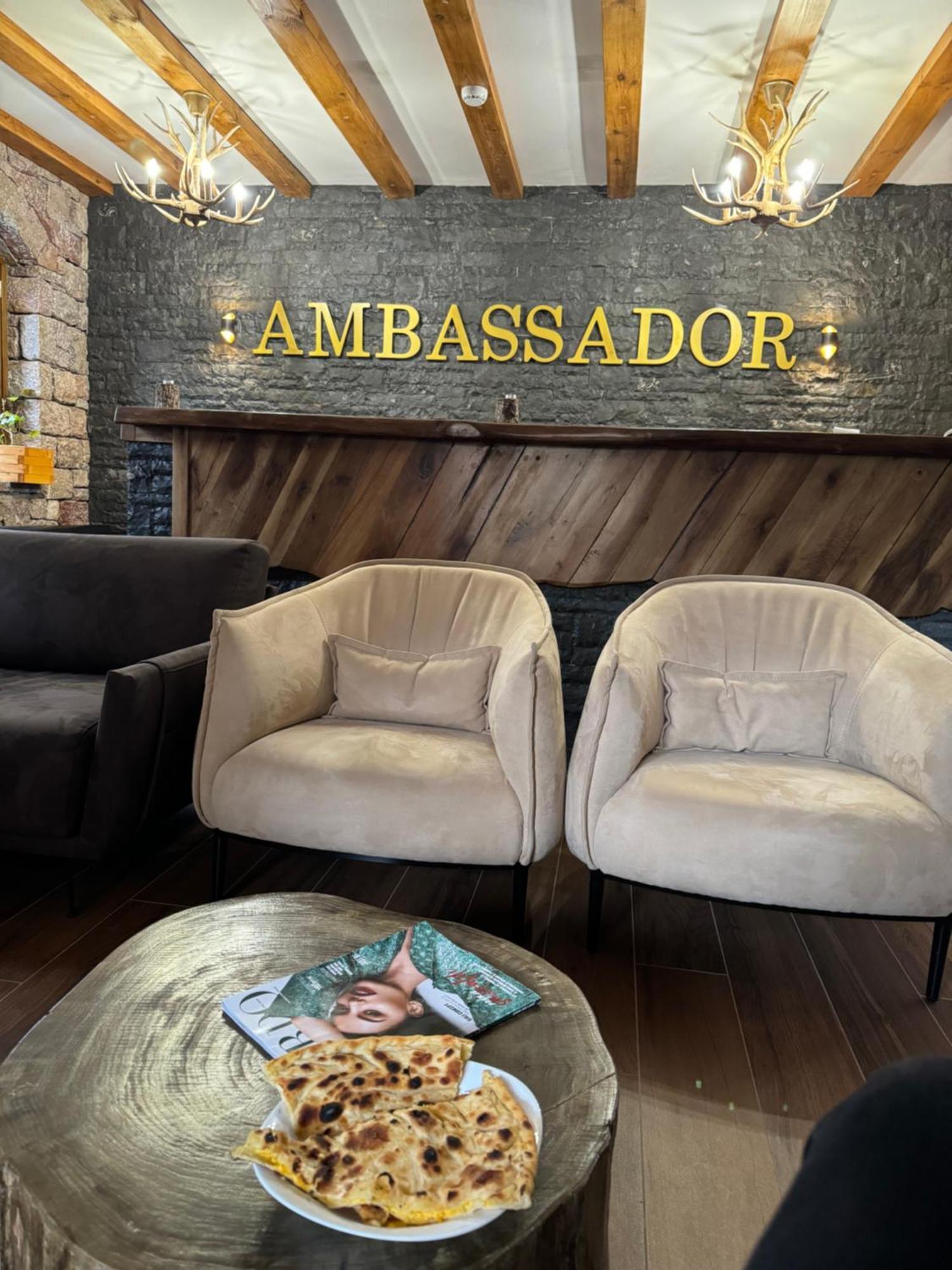 Hotel Ambassador Voskopojë Exteriör bild